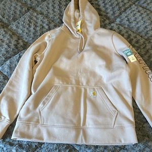 Carhartt hoodie NWT L pink blush